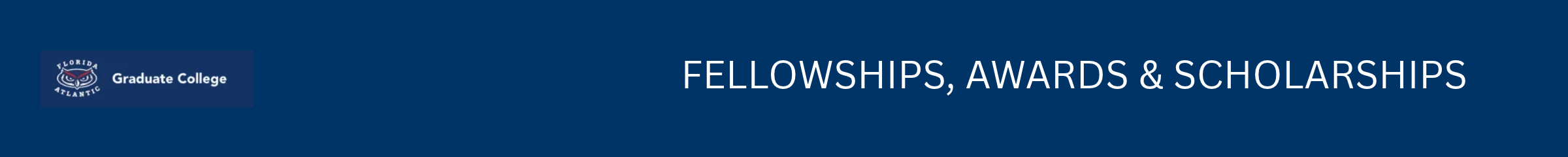 FAU Awards, Scholarships and Fellowships logo