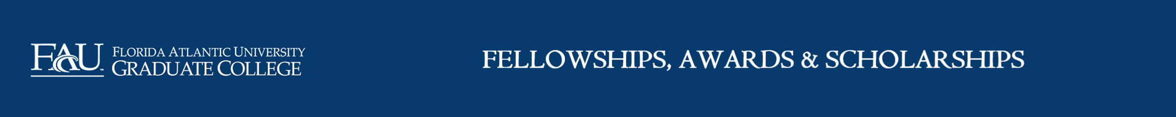 Login | FAU Awards, Scholarships and Fellowships